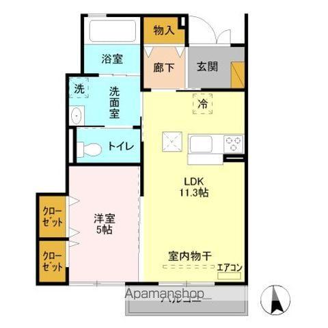 ドリームB 1階階 間取り