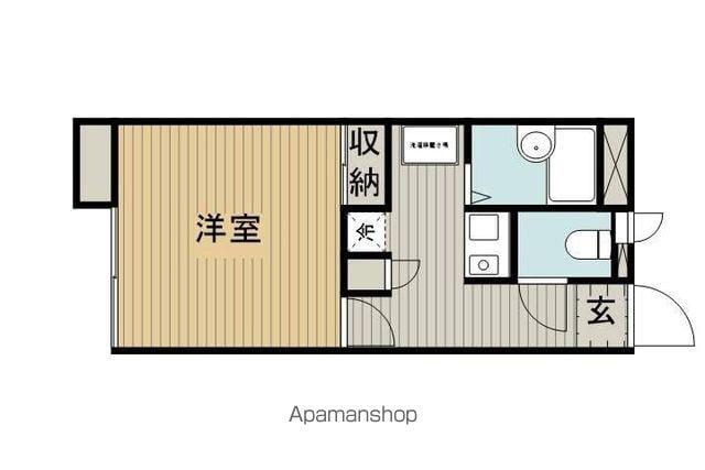 レオパレスコマクサ(1K/2階)の間取り写真