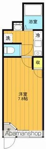 ジュネス・アベニールA(1K/1階)の間取り写真