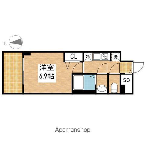 プレサンスTHE久屋大通レジェンド(1K/13階)の間取り写真