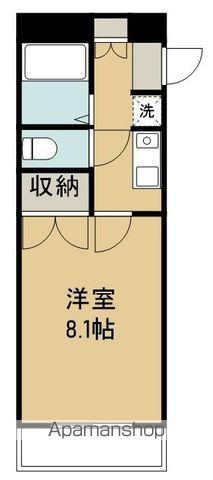 TS五輪ビル(1K/5階)の間取り写真