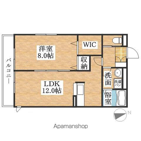 エール クレイン(1LDK/2階)の間取り写真