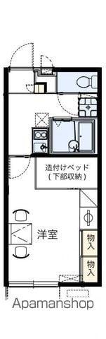 レオパレスM&E(1K/1階)の間取り写真