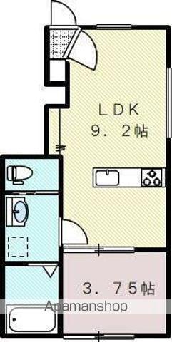 LUMIELE仏生山(1LDK/1階)の間取り写真