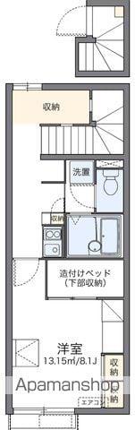 レオパレスサーブ(1K/2階)の間取り写真
