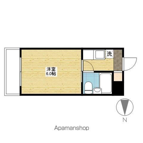 CION伊福町(1K/1階)の間取り写真