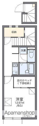 レオネクストミナミ(1K/2階)の間取り写真