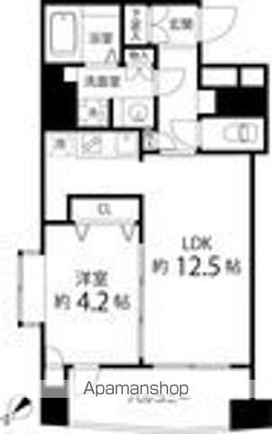 レニール本駒込(1LDK/10階)の間取り写真