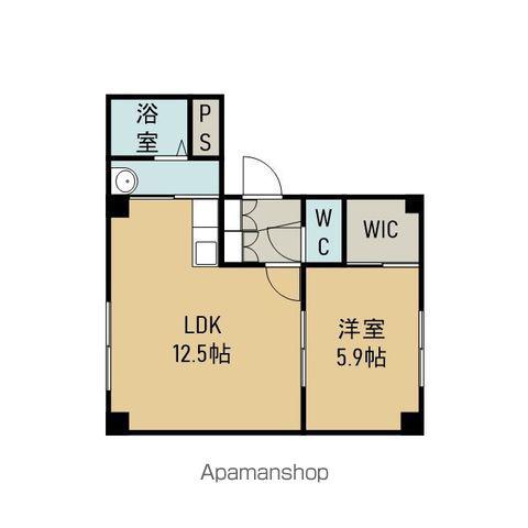 エルドラード青葉B(1LDK/1階)の間取り写真