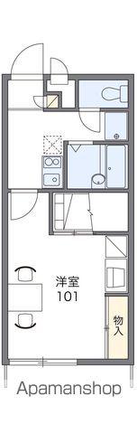 レオパレスコーポモリ(1K/2階)の間取り写真