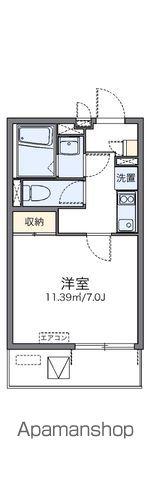レオネクストアンビシャスVIG(1K/3階)の間取り写真