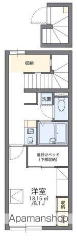 レオパレス中島(1K/2階)の間取り写真