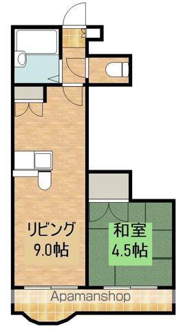 コスタ吉村(1LDK/4階)の間取り写真