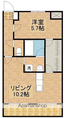 FS APARTMENT(1LDK/1階)の間取り写真