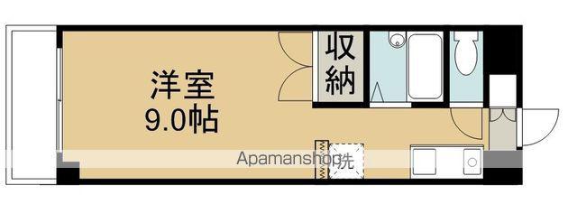 和光ビル新館(ワンルーム/6階)の間取り写真