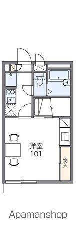 レオパレスMIYUKI(1K/2階)の間取り写真