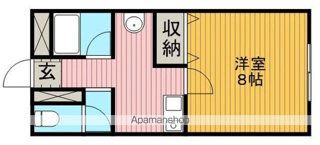 フェニックス豊中Ⅰ(1K/1階)の間取り写真