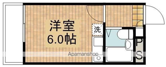 MSマンション(ワンルーム/1階)の間取り写真