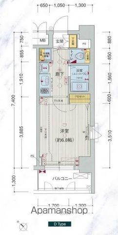 プレサンス千種駅前ネオステージ(1K/4階)の間取り写真