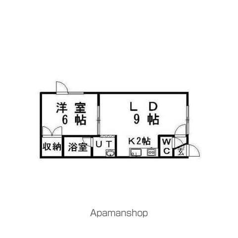 リベルテ(1LDK/1階)の間取り写真