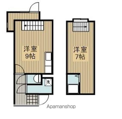 AMS文京台南町壱番館(1DK/1階)の間取り写真