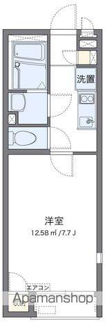 レオネクストシャトル杉田Ⅴ(1K/1階)の間取り写真