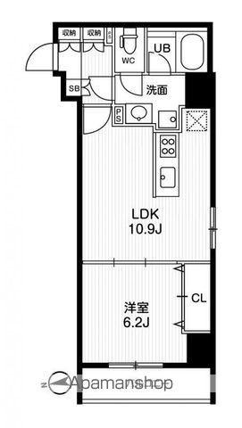 AR向島(1LDK/7階)の間取り写真