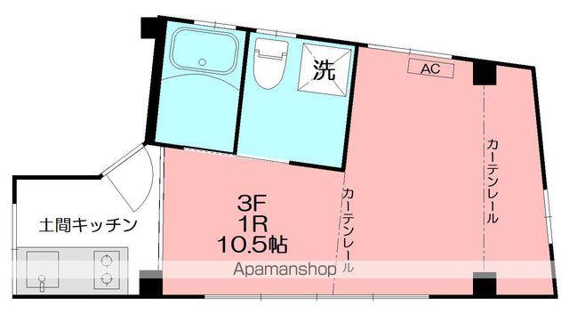 BT追分ビル(ワンルーム/2階)の間取り写真