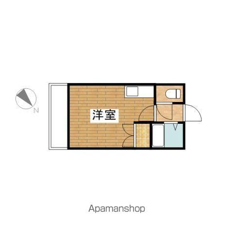 プレアール福工大前(ワンルーム/4階)の間取り写真