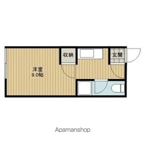 パレス4415(ワンルーム/2階)の間取り写真