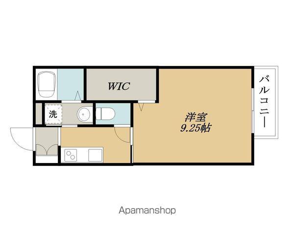 ワイジェイエム20(1K/1階)の間取り写真