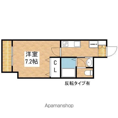 チェルトヴィータ(1K/5階)の間取り写真