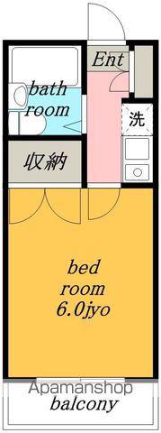 アクシス金城町(1K/2階)の間取り写真
