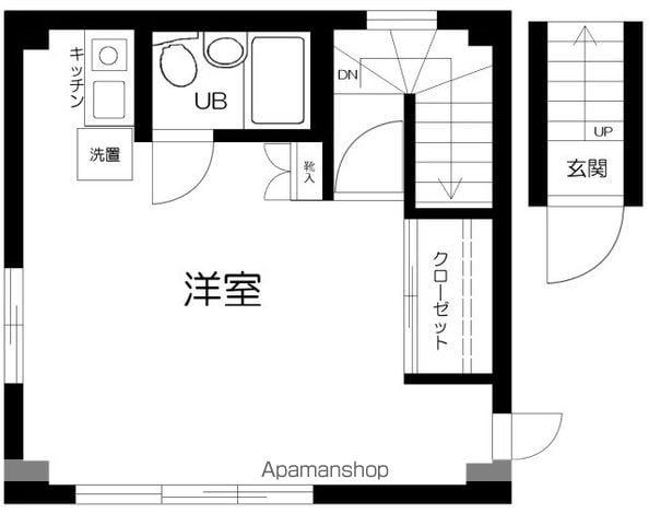 RESIDENCE EXCEED(ワンルーム/4階)の間取り写真