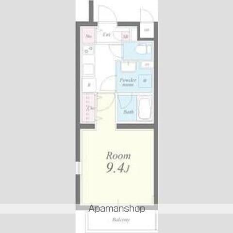 ヴィオラ レジデンス(1K/3階)の間取り写真