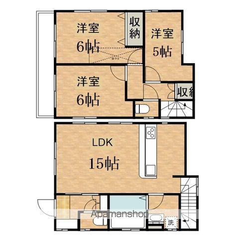 京王電鉄京王線 多摩動物公園駅 徒歩8分 1階建 築1年(3LDK)の間取り写真