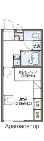 レオパレスNAGASO(1K/2階)の間取り写真