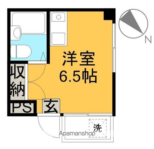 コーポCOSMOS(ワンルーム/2階)の間取り写真