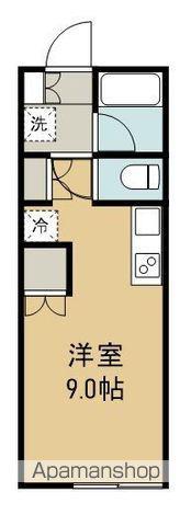 ロイヤルビレッジ旭ケ丘(ワンルーム/1階)の間取り写真