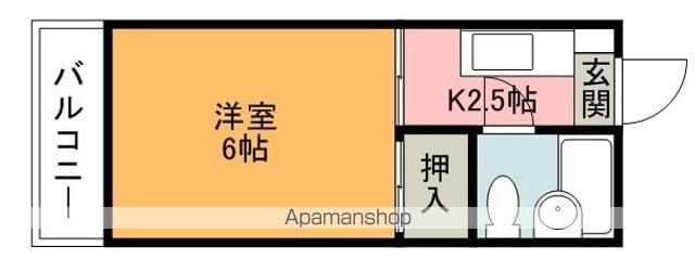 メゾンド井上(1K/3階)の間取り写真