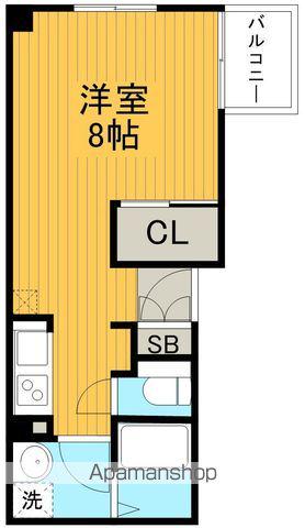 ウィステリア豊中本町(ワンルーム/3階)の間取り写真
