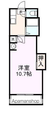 レジデンス西宮(1K/1階)の間取り写真