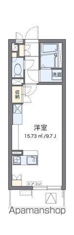 レオネクストエクセルアサヒⅥ(ワンルーム/4階)の間取り写真