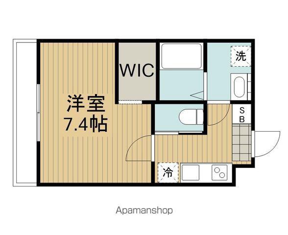 コンフォート阿佐谷南(1K/3階)の間取り写真