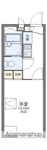 レオパレス駒方(1K/2階)の間取り写真