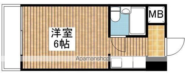 コア東堀(ワンルーム/9階)の間取り写真