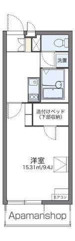 レオパレスリブェール(1K/3階)の間取り写真