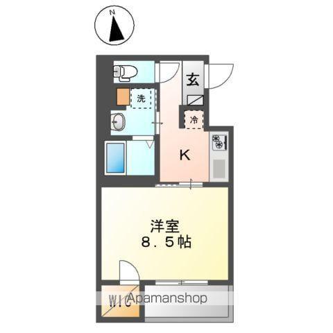 西早稲田2丁目マンション工事(1K/1階)の間取り写真