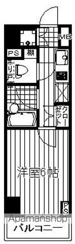 ルーブル練馬弐番館(1K/3階)の間取り写真