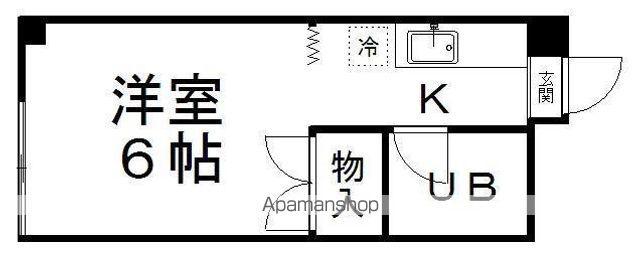 コーポさいとう(1K/1階)の間取り写真